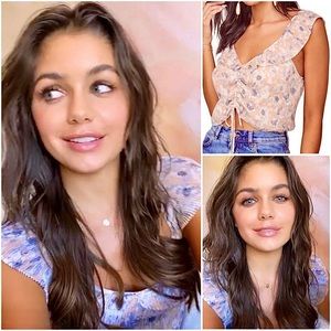 💫Astr the label Rue top as seen on Hannah Ann Sluss from The Bachelor size L